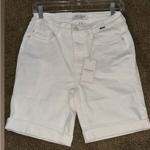 Judy Blue Women's Classic White Jean Shorts JB1500062